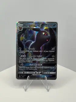 Pokemon Umbreon GX TCG Sun & Moon SM36 Promo Card Regular Sized MP - Image 1