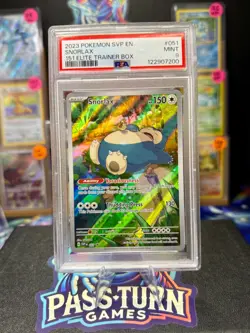 Snorlax - Promo #51 - Scarlet & Violet 151 - PSA 9 - Pokemon - Slab - Image 1