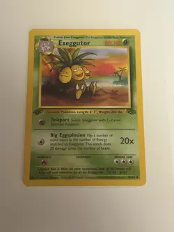 Pokemon Card Jungle 1st Edition Exeggutor 35/64 Near Mint - Image 1