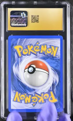 CGC 10 PRISTINE Slowbro EX Unseen Forces 13/115 Reverse Holo Stamped Pokemon - Image 2