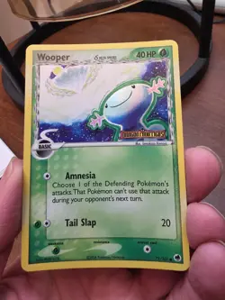 Pokemon Dragon Frontiers reverse holo Wooper 71 - Image 5