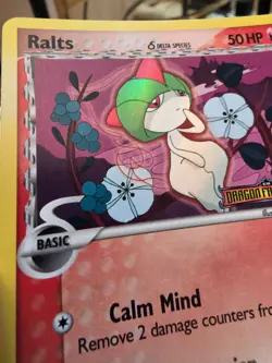 Pokemon Dragon Frontiers reverse holo Ralts 61 - Image 2
