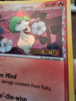 Pokemon Dragon Frontiers reverse holo Ralts 61 - Image 3