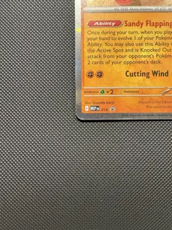 Pokemon TCG Flygon (PRERELEASE) MEP 016 Phantasmal Flames Stamped Promo Holo NM - Image 4