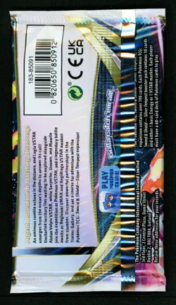 2022 Pokemon Silver Tempest Booster Pack NEW/SEALED W/ WAKA FLOCKA SIGNATURE! - Image 3
