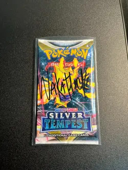 2022 Pokemon Silver Tempest Booster Pack NEW/SEALED W/ WAKA FLOCKA SIGNATURE! - Image 4
