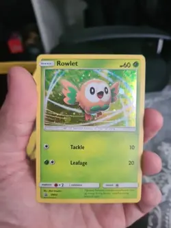 Pokemon, Rowlet, SM22, SM Black Star Promo - NM - Image 1