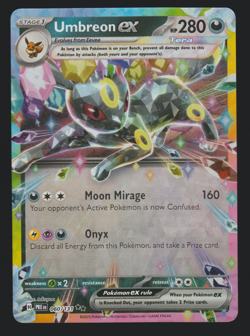 Umbreon ex 060/131 Sv:Prismatic Evolutions Full Art Double Rare Holo Pokemon TCG - Image 1