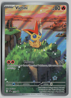 READ - Victini SVP 208 Pokemon TCG Black Star Promo - Image 1
