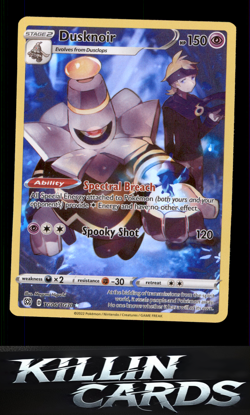 Dusknoir TG06/TG30 Pokemon Ultra Rare SWSH09: Brilliant Stars Trainer Gallery Ca - Image 1