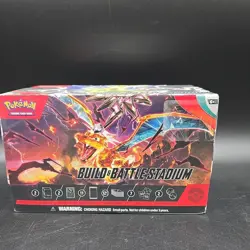 Nintendo Pokemon Scarlet and Violet Obsidian Flames Build and Battle Stadium TCG - Image 1