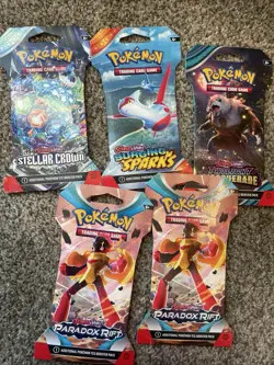 Pokemon TCG Booster Pack And Masquerade Twilight 3 Booster Pack Blister - Image 1