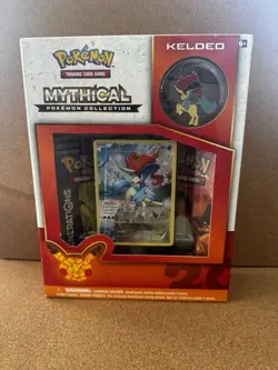 Pokemon 2016 XY Generations Keldeo Mythical Pin Collection Box Sealed Rare - Image 1