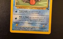 Pokemon Fossil Shellder 54/62 Vintage WOTC Common - Image 4