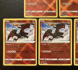 Pokemon TCG Crown Zenith Radiant Charizard 020/159 NM/M Lot of 10 - Image 4