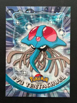 2000 Pokemon Topps Series 1 - Blue Logo - Non Holo - Tentacruel #73 - NM - Image 1