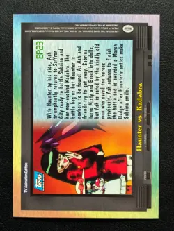 2000 Pokemon Topps Series 2 - Rainbow Foil - #EP23 Haunter vs. Kadabra - LP/MP - Image 2
