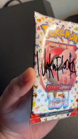 2023 Pokemon S & V English 151 Booster Pack NEW/SEALED W/ WAKA FLOCKA SIGNATURE! - Image 2