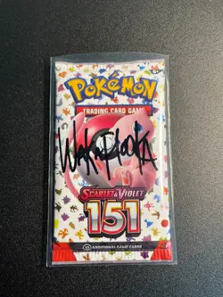 2023 Pokemon S & V English 151 Booster Pack NEW/SEALED W/ WAKA FLOCKA SIGNATURE! - Image 4