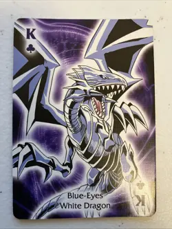 Blue-Eyes White Dragon Officially Licensed Yu-Gi-Oh! Playing Card - Image 1