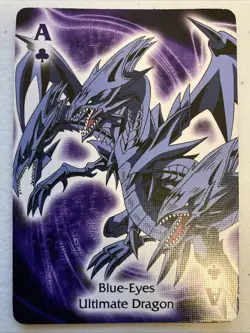 Blue-Eyes Ultimate Dragon Officially Licensed Yu-Gi-Oh! Playing Card - Image 1