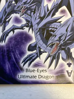 Blue-Eyes Ultimate Dragon Officially Licensed Yu-Gi-Oh! Playing Card - Image 4