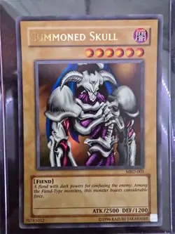 Yugioh: Vintage Summoned Skull (Ultra Rare) Unlimited edition MRD-003 NM - Image 1