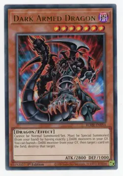 Yugioh Dark Armed Dragon BLMR-EN054 Ultra Rare 1st NM x3 Play Set - Image 1