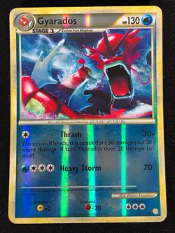 Pokemon Red Gyarados 123/123 Reverse Holo (MP) - Image 1