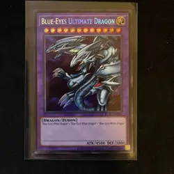 Blue-Eyes Ultimate Dragon LCKC-EN057 Secret Rare Yugioh Unlimited NM - Image 1