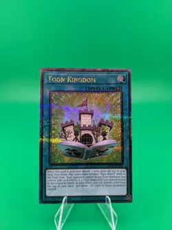 Yu-Gi-Oh! Toon Kingdom MP24-EN006 Quarter Century Secret Rare - Image 1