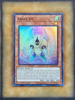 Yugioh Angel O1 EG01-EN006 Super Rare 1st Ed NM - Image 1