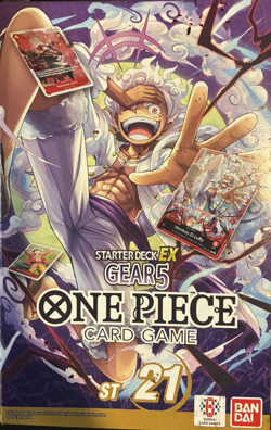 One Piece TCG ST-21 Starter Deck: Ultra Gear 5 Red Monkey.D.Luffy (English) - Image 1