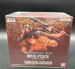 One Piece Paramount War OP02 Booster Box Factory Sealed - Image 1