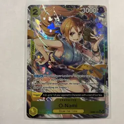 One Piece CCG Wings of the Captain O-Nami Alt Art OP06-101 - Image 1