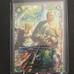 Bandai One Piece TCG Roronoa Zoro PRB02-006 sp rare foil - Image 1