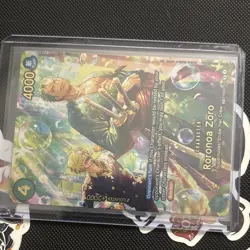 Bandai One Piece TCG Roronoa Zoro PRB02-006 sp rare foil - Image 3