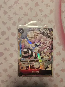 One Piece CCG Perona OP06-093 Alt Art SR - Wings of the Captain English - Image 1