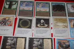 MTG 13x 3rd edition blue white green magic card lot MP - Image 3