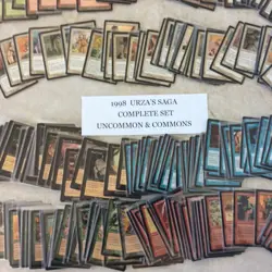 URZA'S SAGA complete uncommon and common set MTG 240 cards Unplayed Near Mint - Image 1