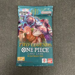 One Piece TWO LEGENDS English Booster OP-08 Sealed 12-Card Pack - Image 1
