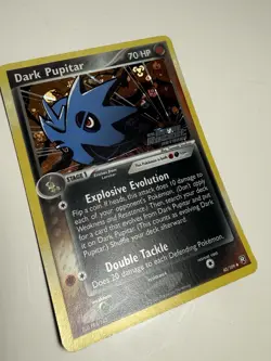 Pokemon Card Dark Pupitar 40/109 - Reverse Holo - Team Rocket Returns (2004) - Image 3