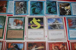 MTG 15x 4th edition blue white red magic card lot LP - Image 5