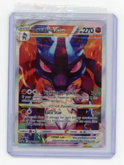 Lucario VSTAR SWSH291 Sword & Shield Black Star Promo Card SEALED - Image 1