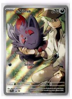 N's Zorua 189 SV: Scarlet & Violet Promo Cards Holofoil NM - Image 1