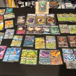 Pokemon Card Lot With Graded And Energy Hits And Ex, So Much More - Image 1