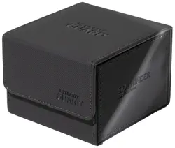 Ultimate Guard Sidewinder 133+ Monocolor Black Deck Card Storage Box NEW in Box - Image 1
