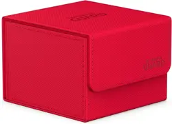 Ultimate Guard Sidewinder 133+ Monocolor Red Deck Card Storage Box NEW in Box - Image 1