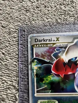 Pokemon TCG Darkrai LV.X Holo Card 104/106 Great Encounters Series LP - Image 2