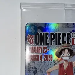 One Piece TCG Monkey D. Luffy Rutgers College Promo - Sealed 2‑Card Set - Image 3